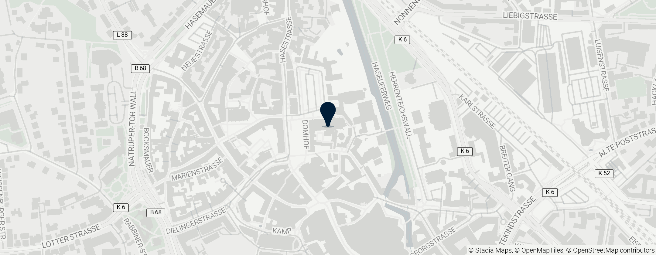 Map of Dom Sankt Peter