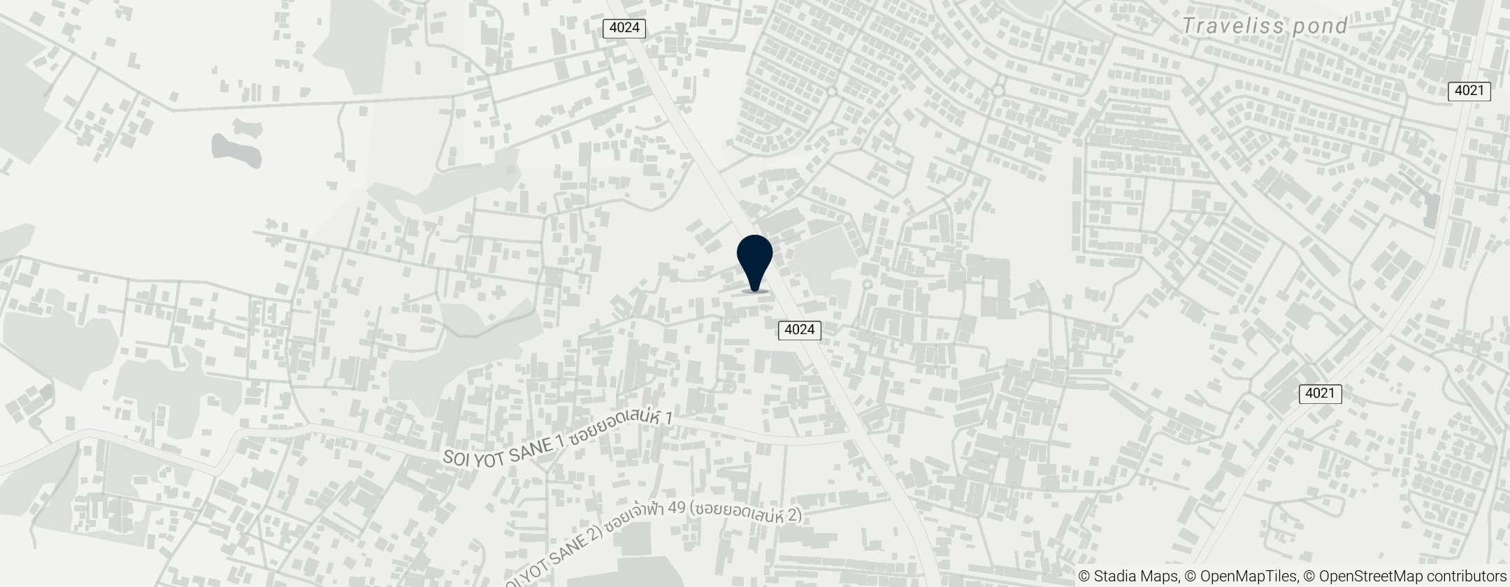 Map of Siam Safari Nature Tours