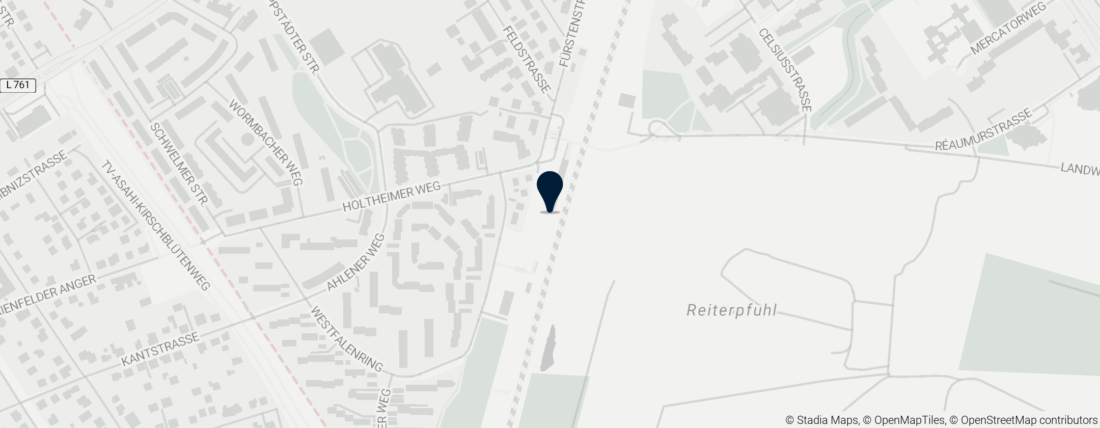 Map of S Lichterfelde Süd