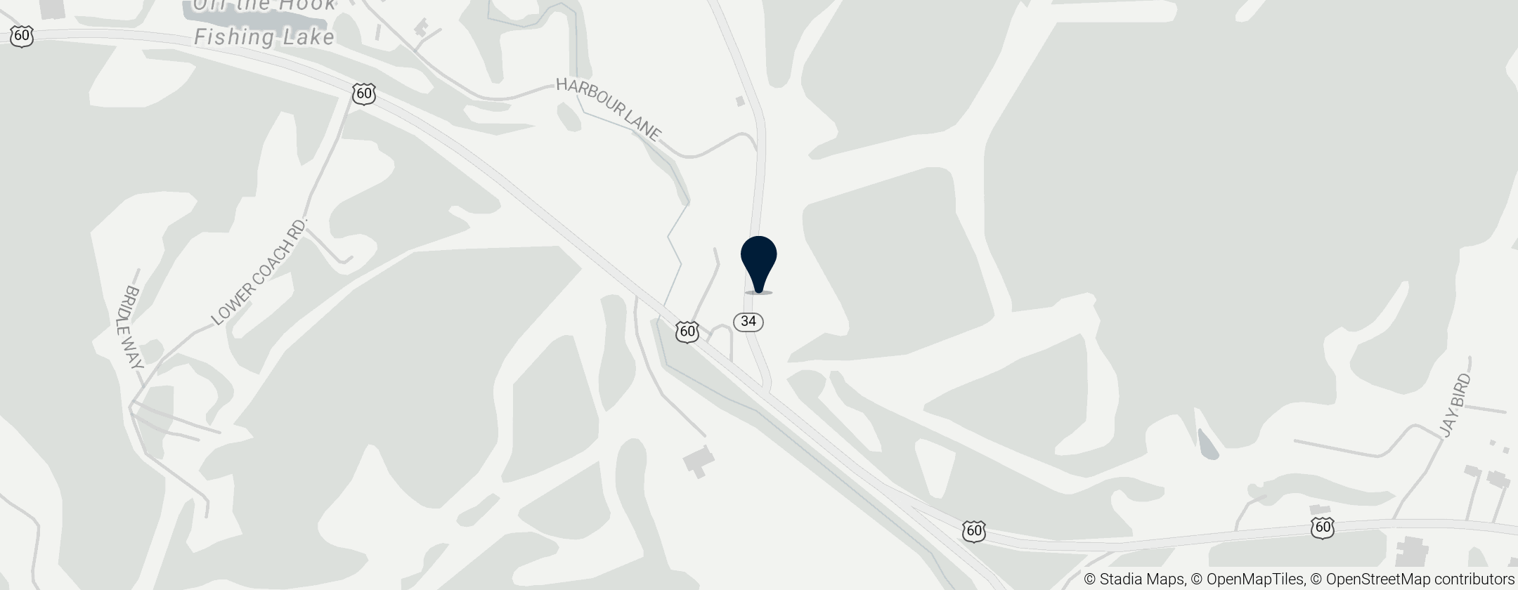 Map of Midland Trail (Scenic Highway 60) 