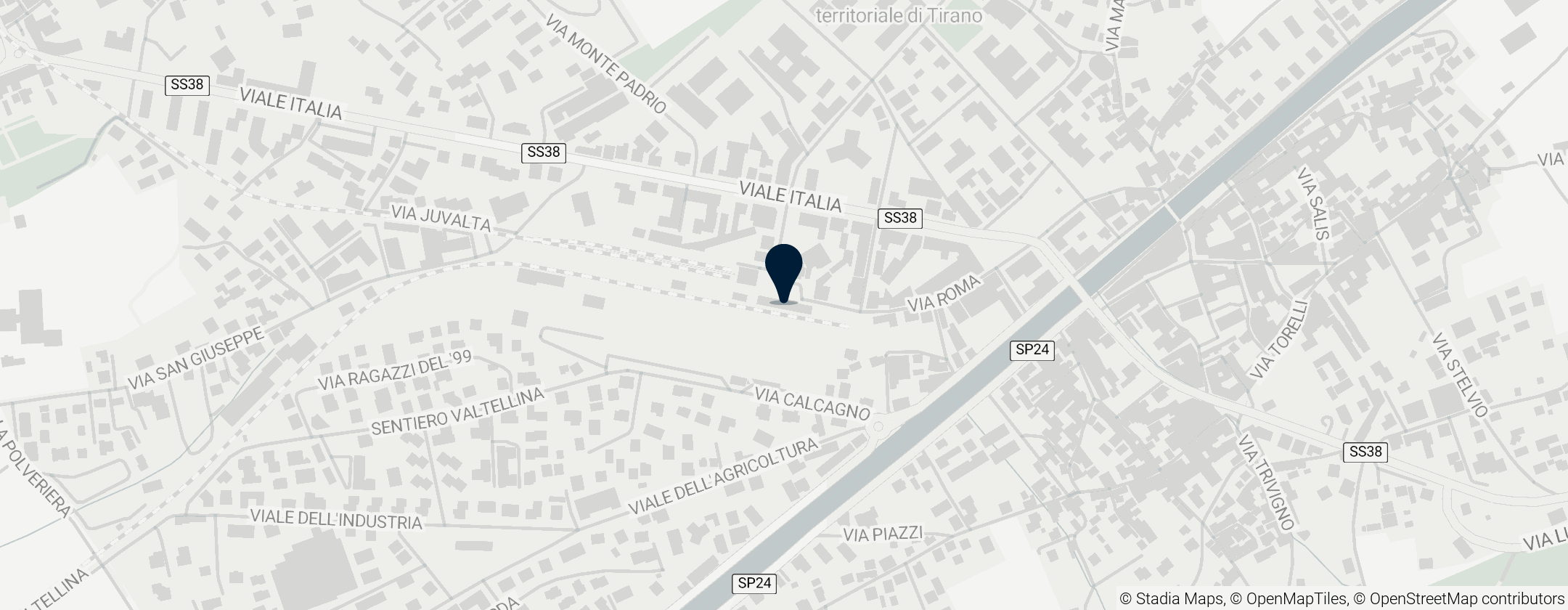 Map of Stazione di Tirano (RFI)