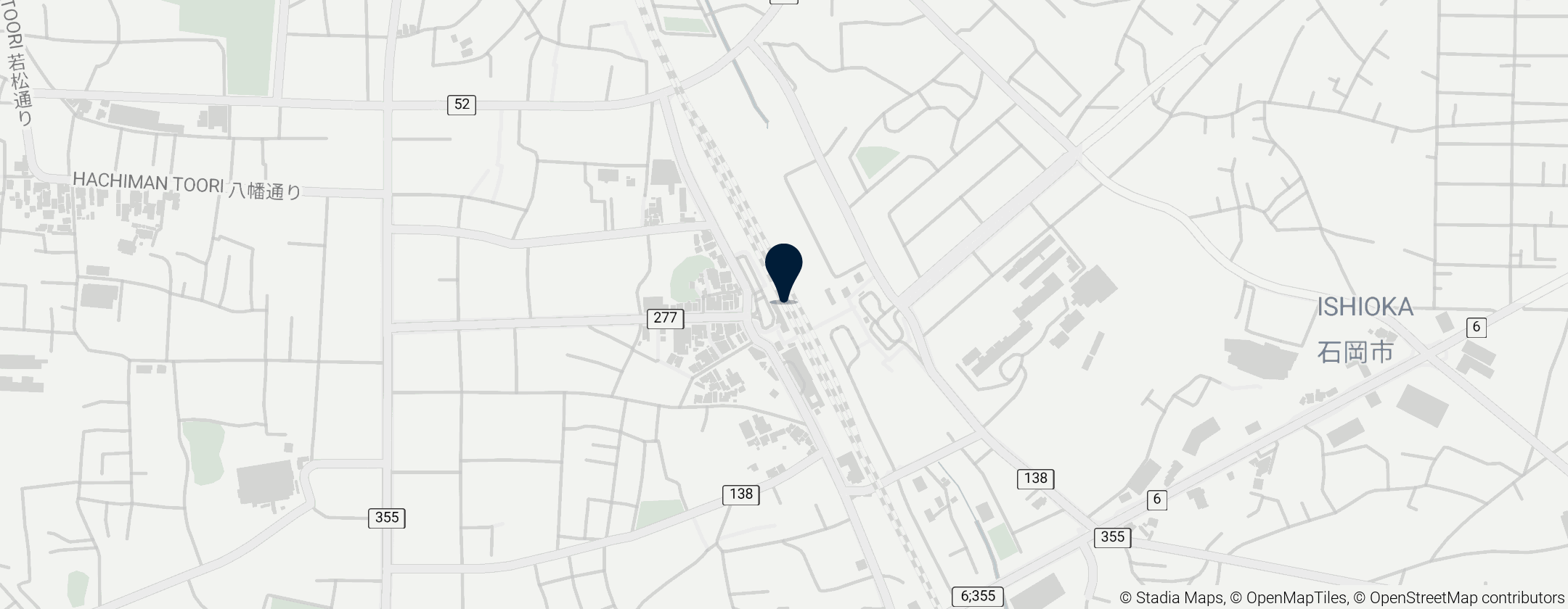 Map of Ishioka