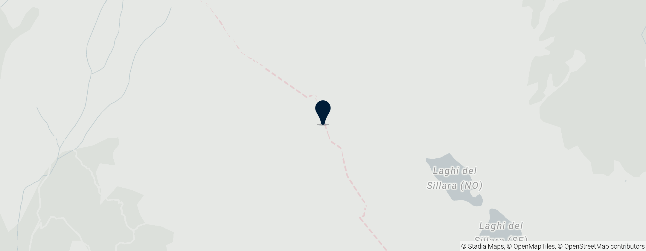 Map of Monte Sillara