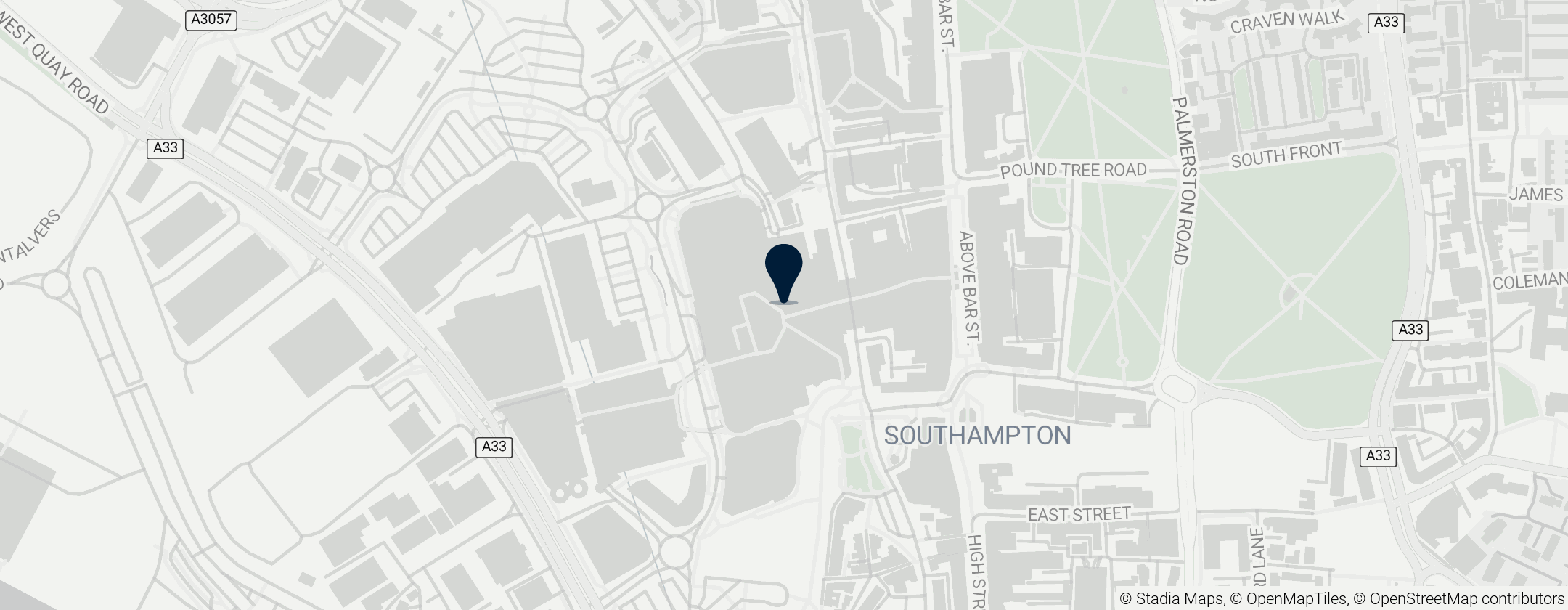 Map of Westquay North Shopping Centre