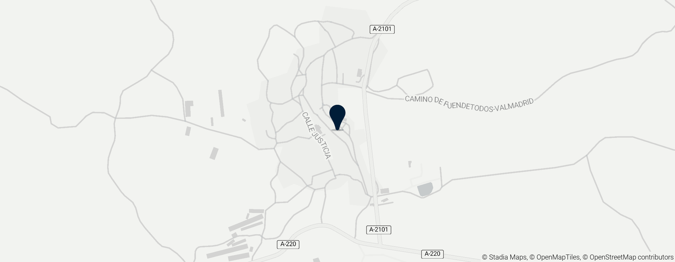 Map of Goya's Birthplace and the Museum of Engraving