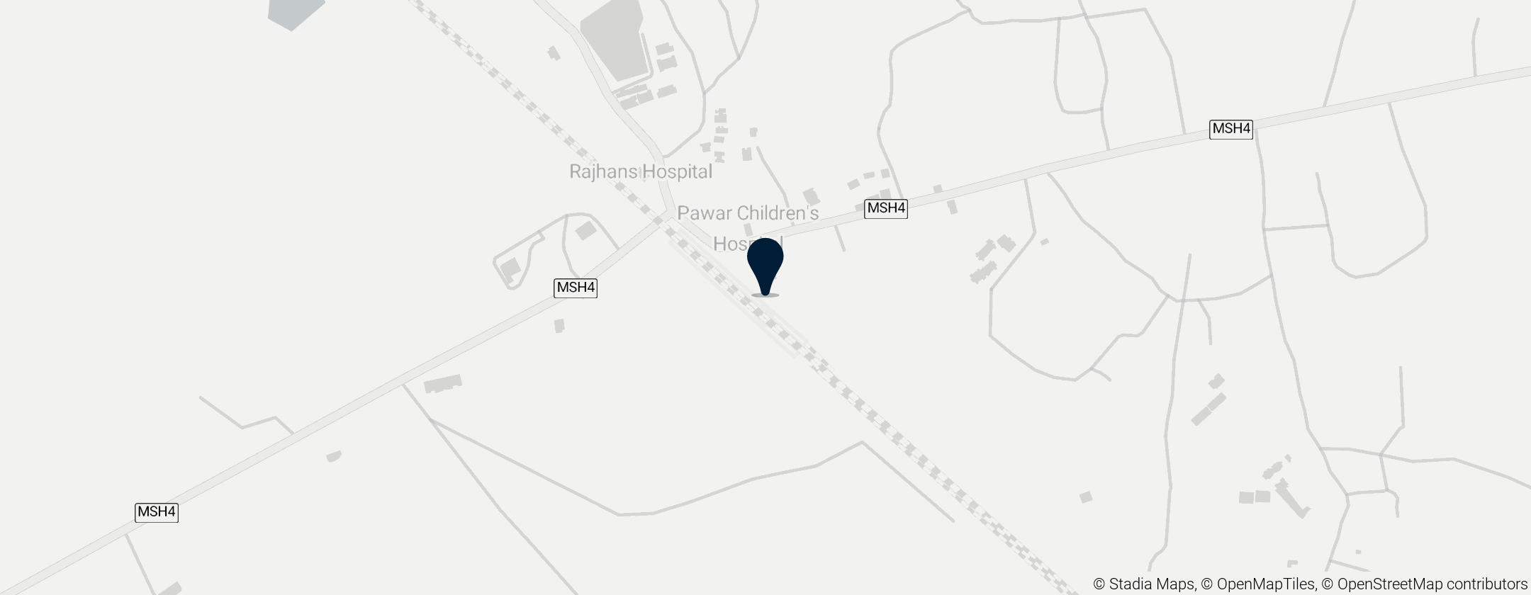 Map of Saphale railway station