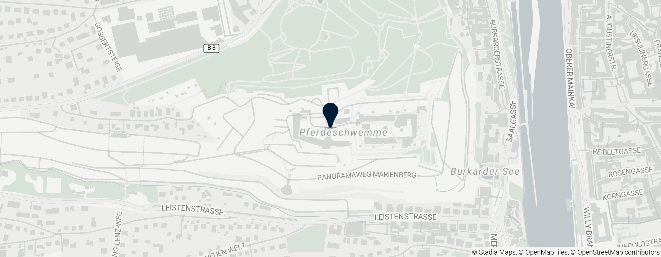 Map of Mainfränkisches Museum Würzburg