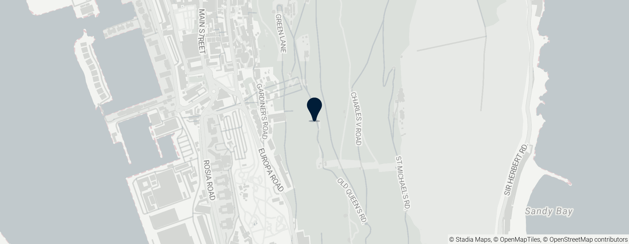 Map of Cable Car Middle Station