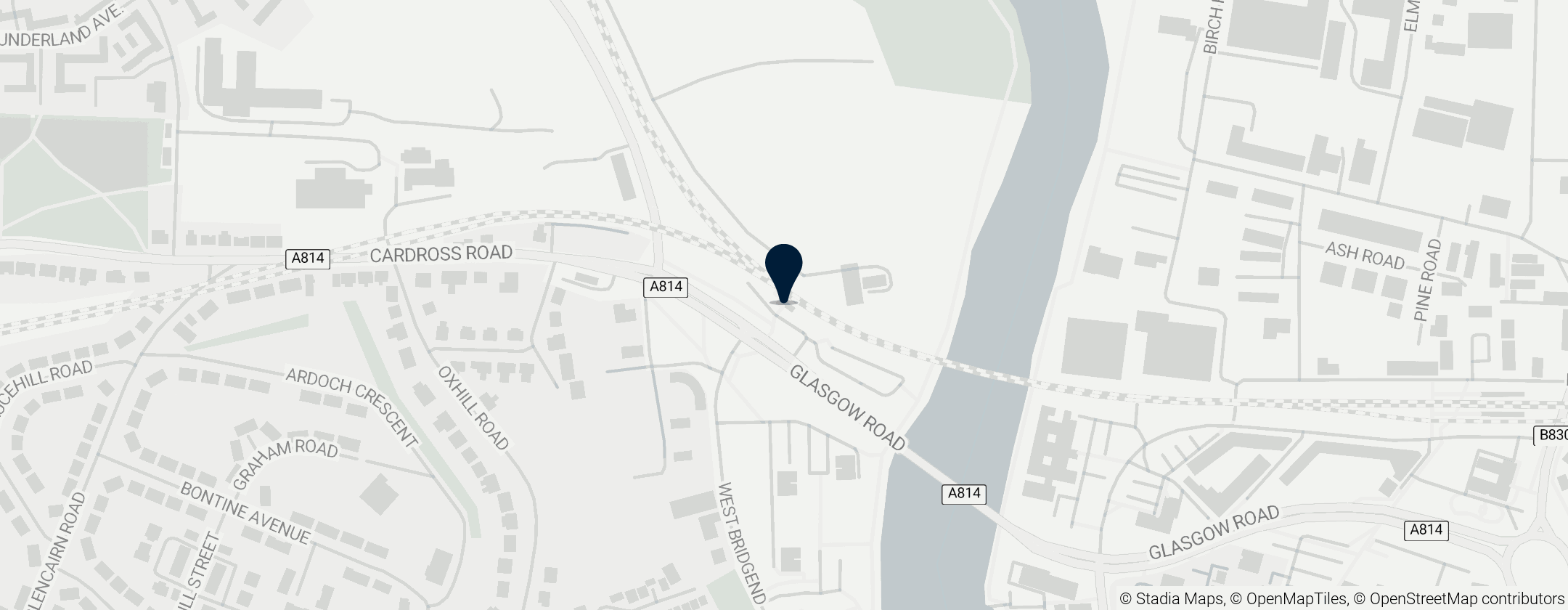 Map of Station Dalreoch