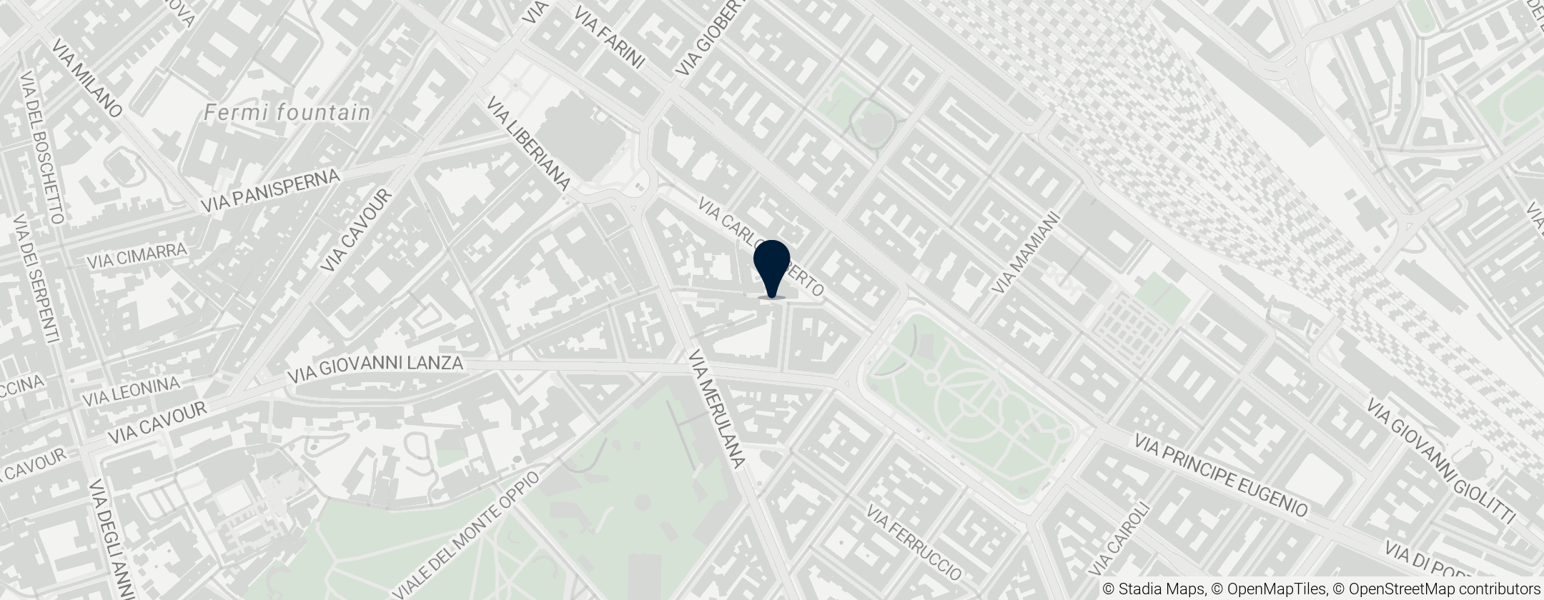 Map of Arch of Gallienus