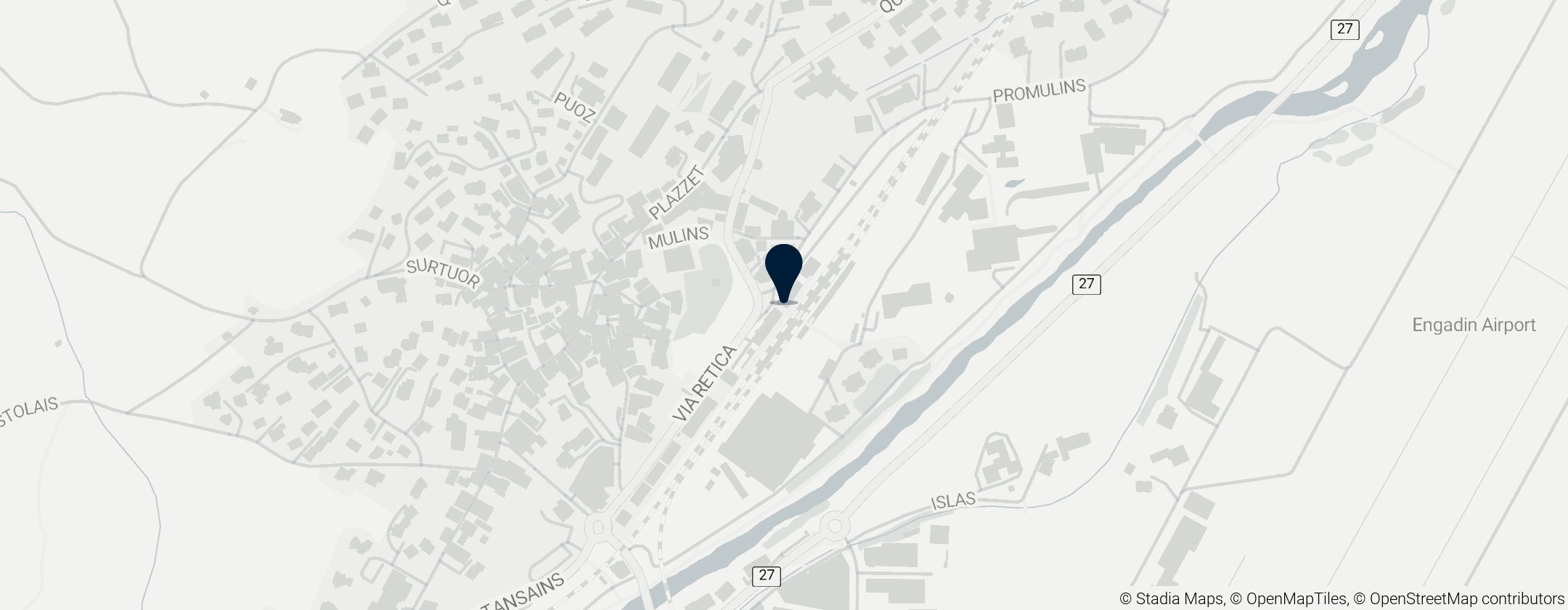 Map of Stazione di Samedan