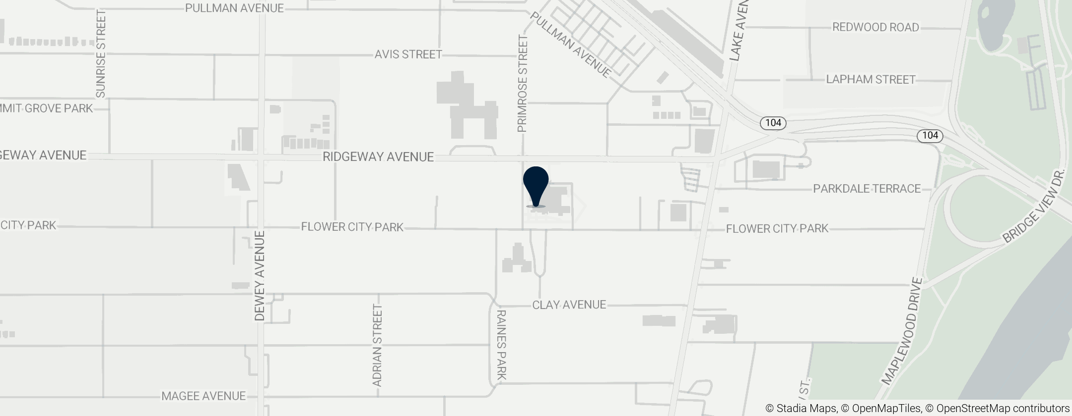 Map of Sacred Heart Cathedral