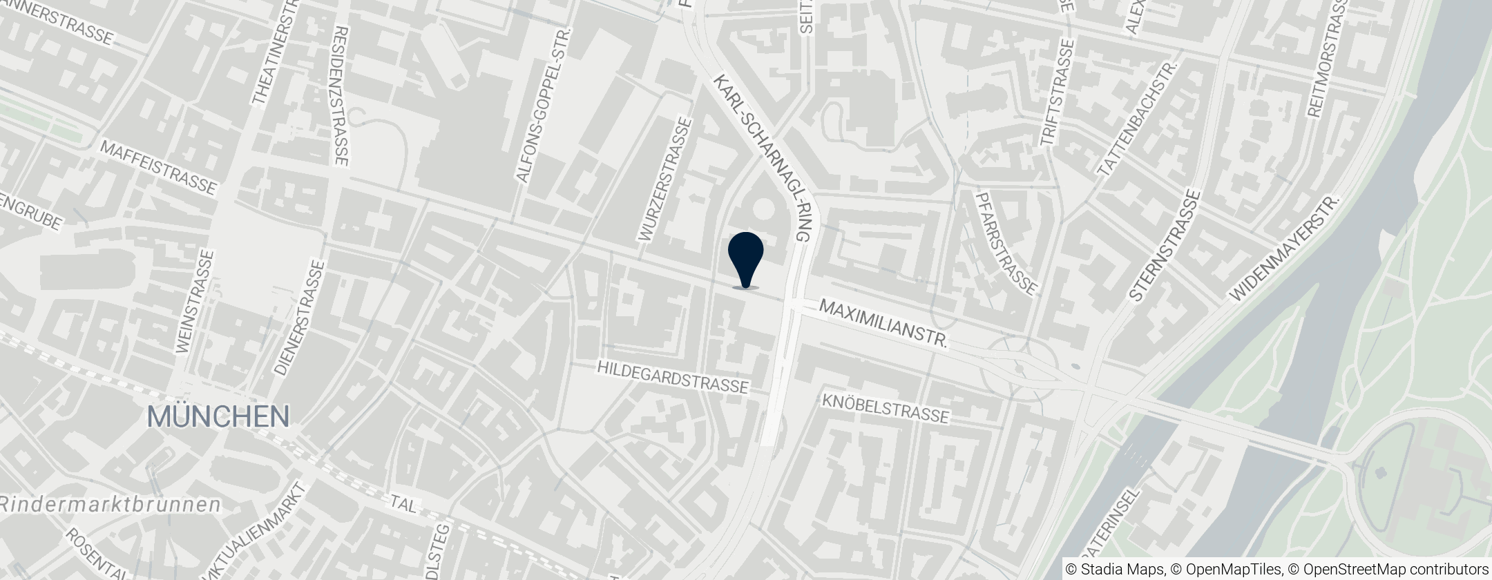 Map of Maximilianstrasse