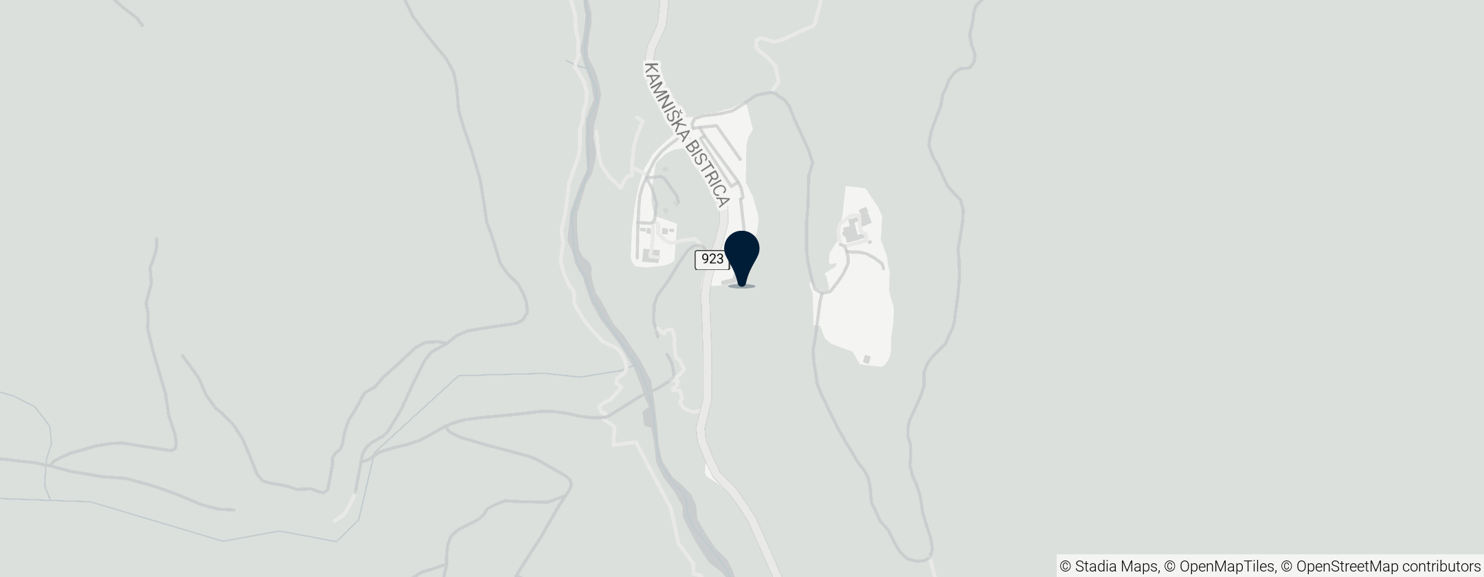 Map of Velika Planina Resort