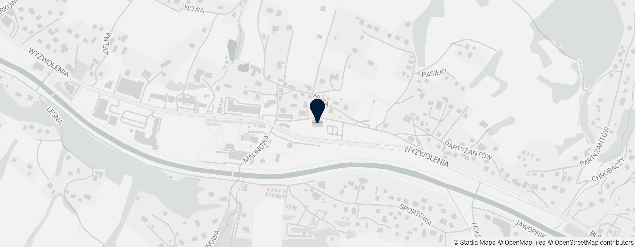 Map of Kościół św. Jana Chrzciciela w Brennej