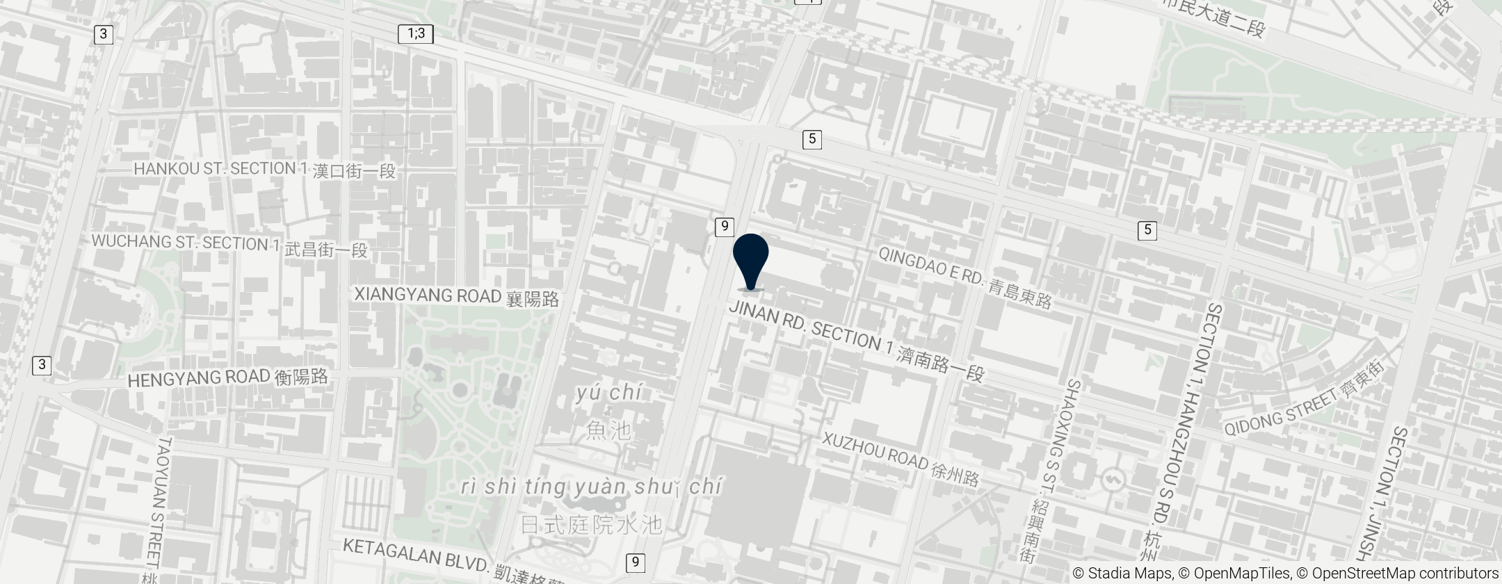 Map of Ji-Nan Church 