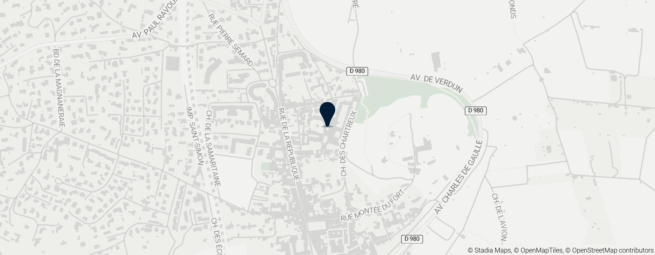 Map of Val de Bénédiction Charterhouse