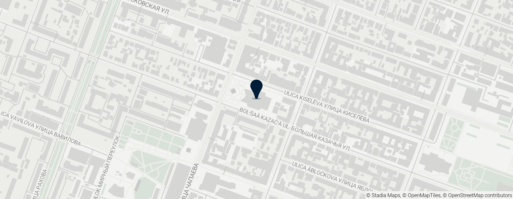 Map of Саратовский академический театр юного зрителя им. Ю.П. Киселёва