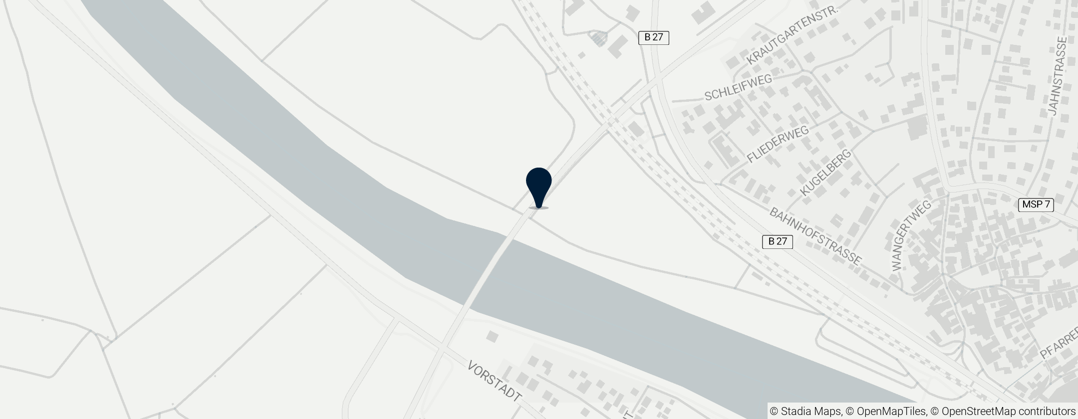 Map of Mainbrücke Retzbach-Zellingen