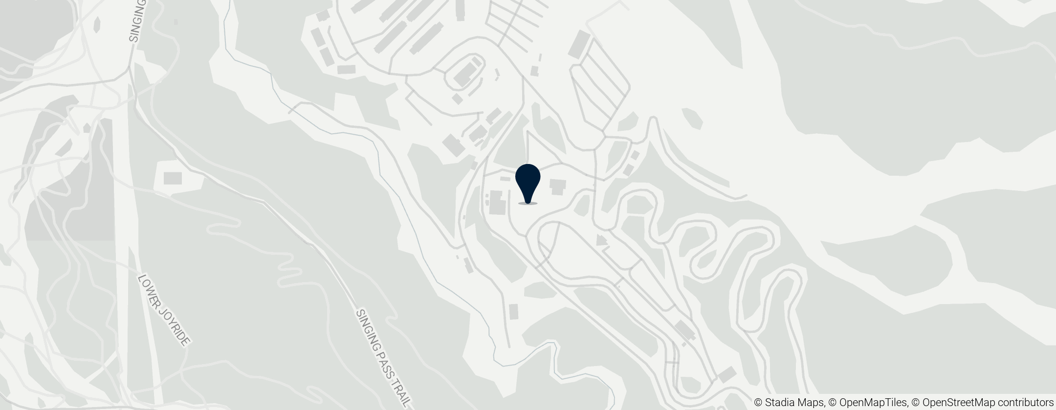 Map of Whistler Sliding Centre
