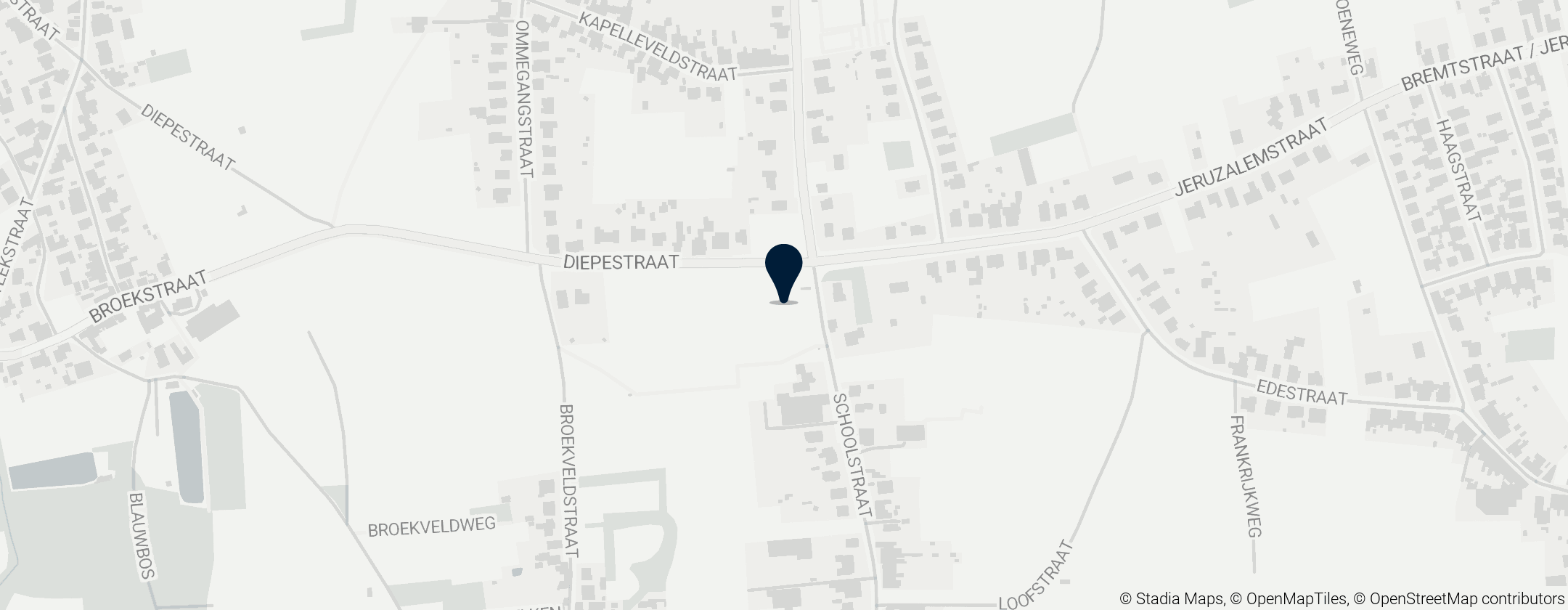 Map of Kruiskoutermolen