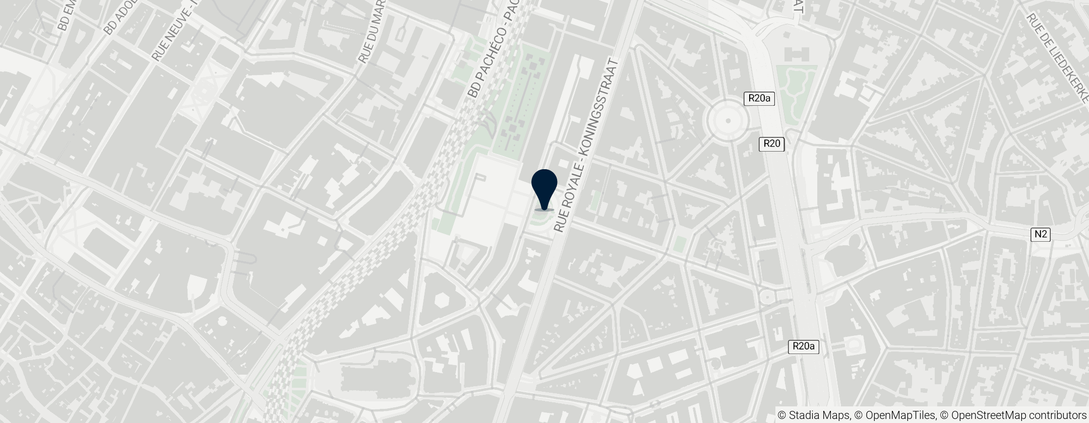 Map of Túmulo do soldado desconhecido