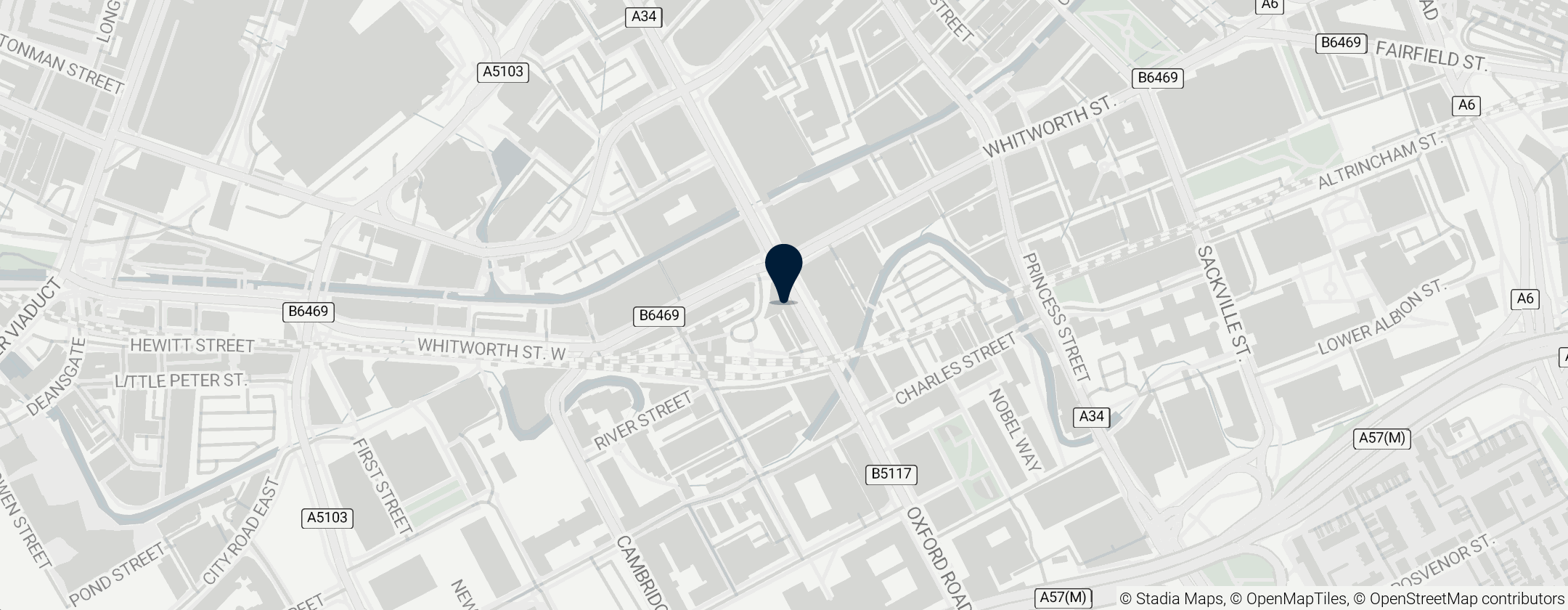 Map of The Cornerhouse