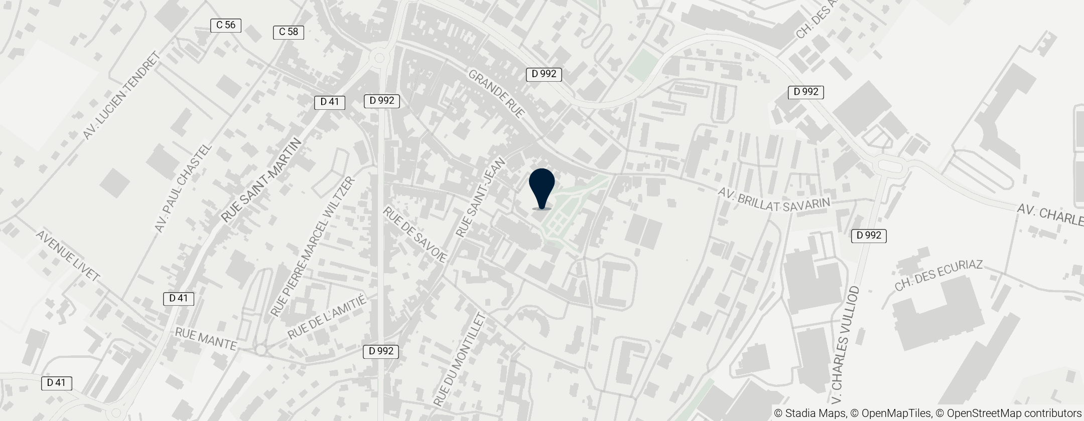 Map of Palais épiscopal