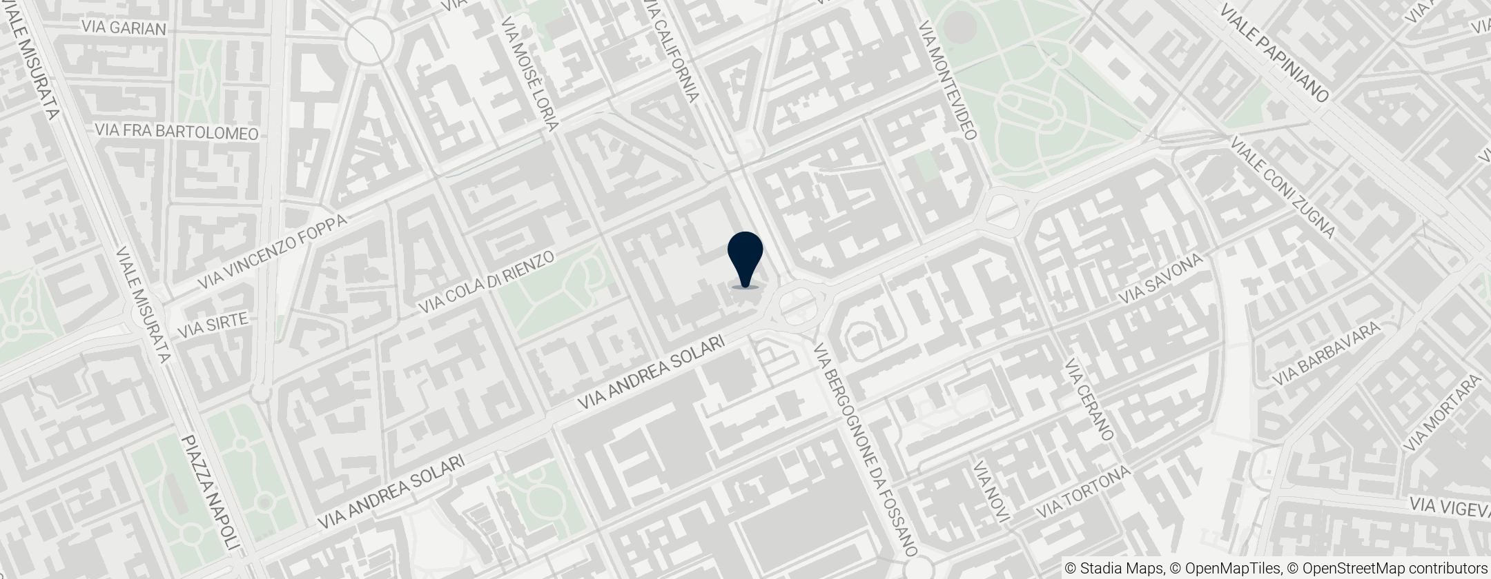 Map of Santa Maria del Rosario