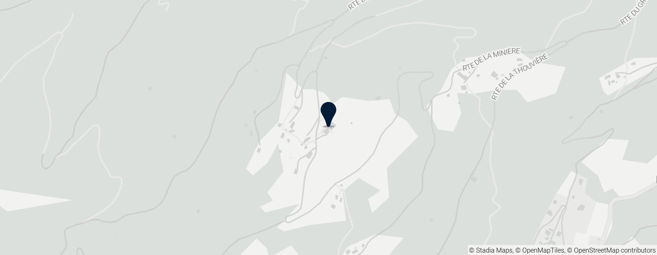 Map of Saint-Georges-d'Hurtières