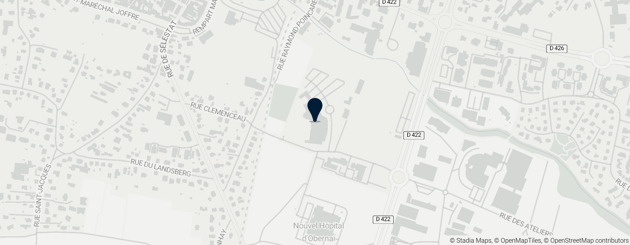 Map of Aqua Centre L'O