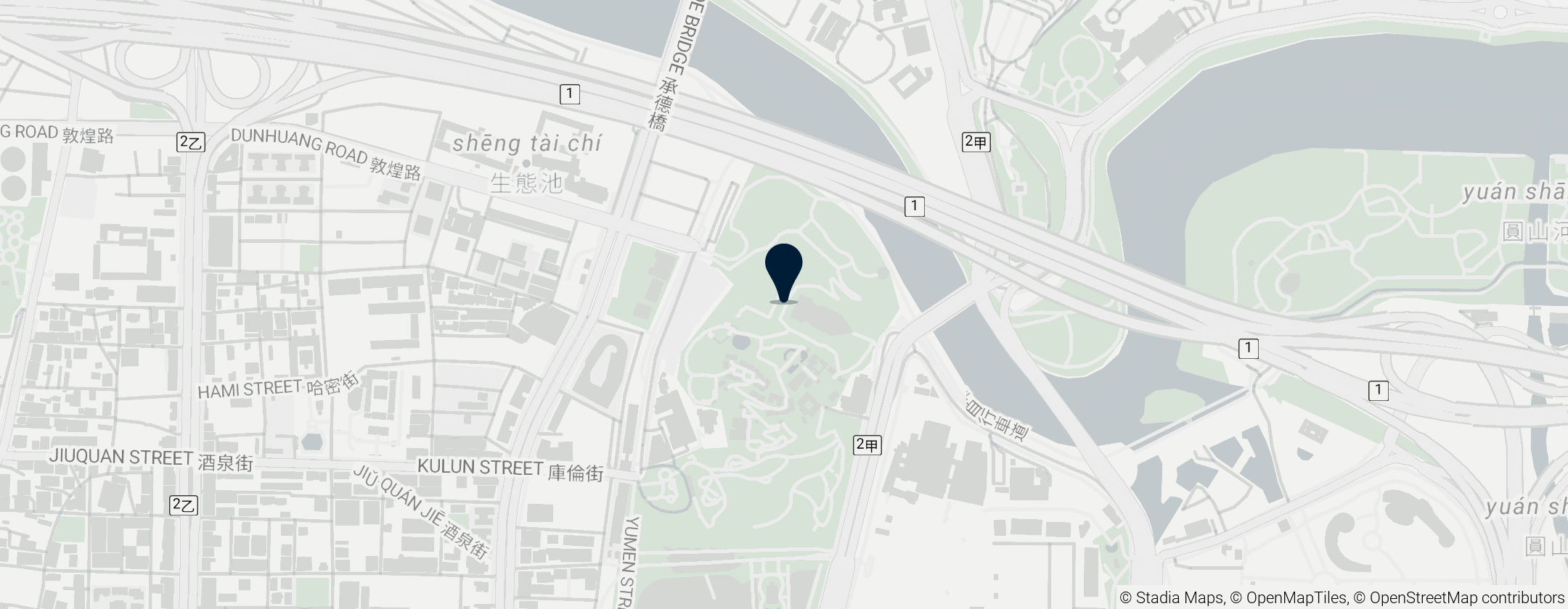 Map of Taipei Children’s Recreation Center