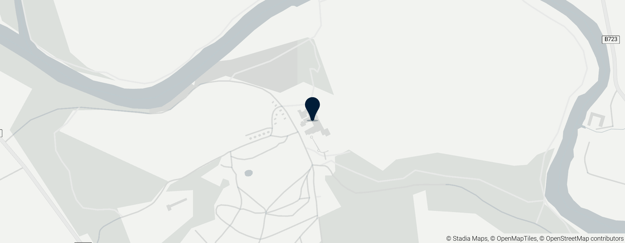 Map of Hoddom Castle