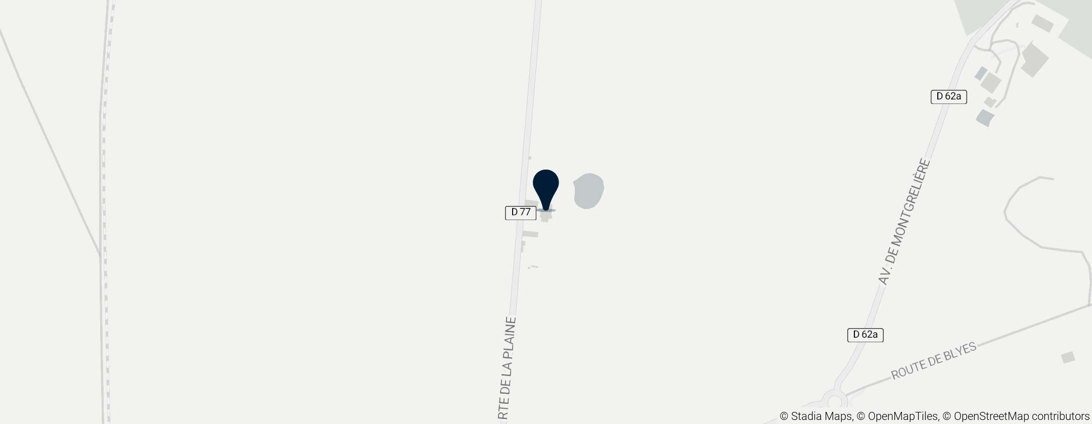 Map of Château de Sainte-Julie