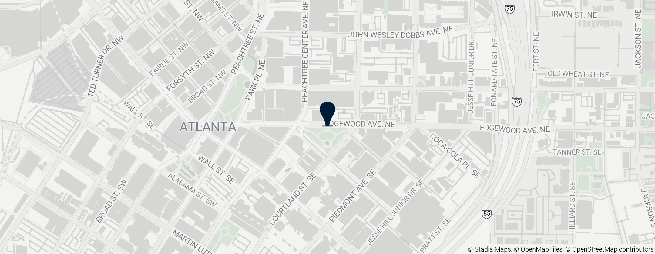 Map of Georgia State University