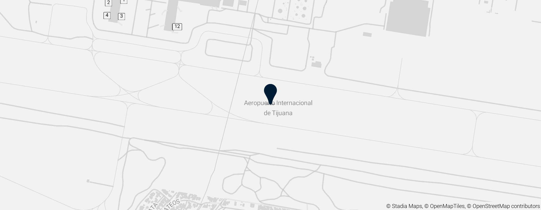 Map of Flughafen Tijuana