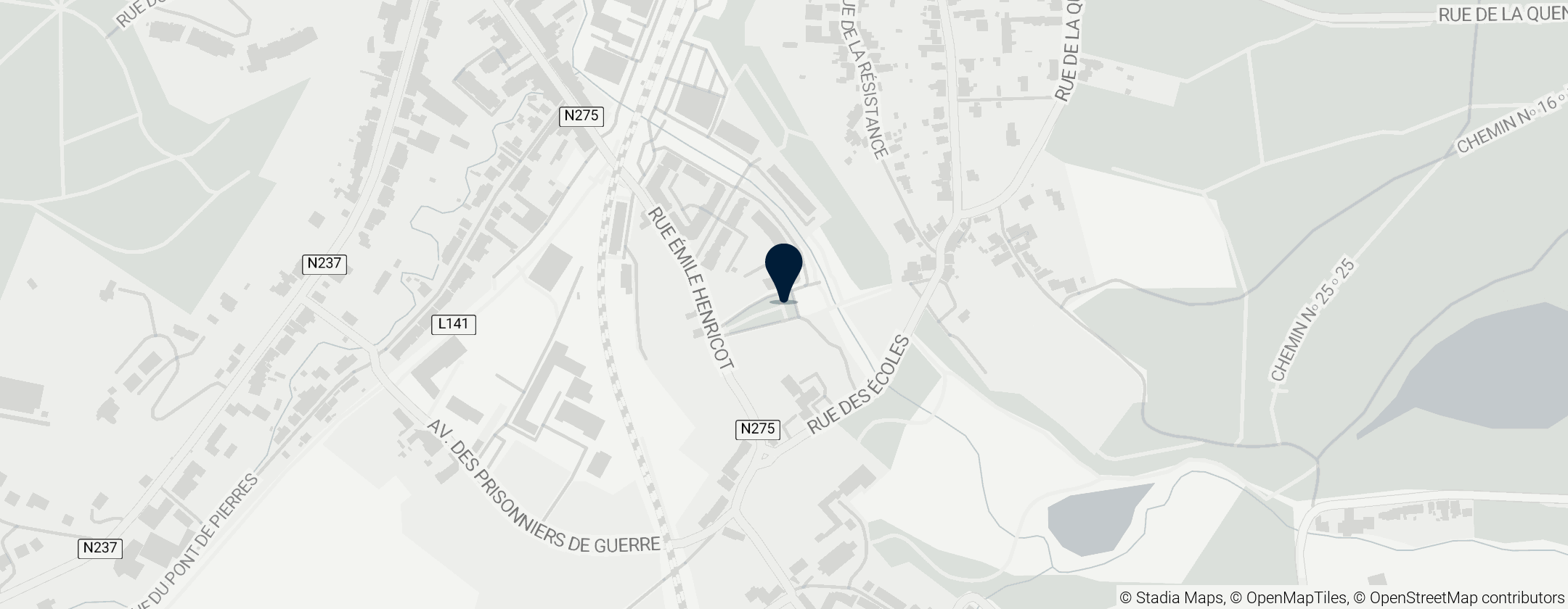 Map of Monument à Émile Henricot