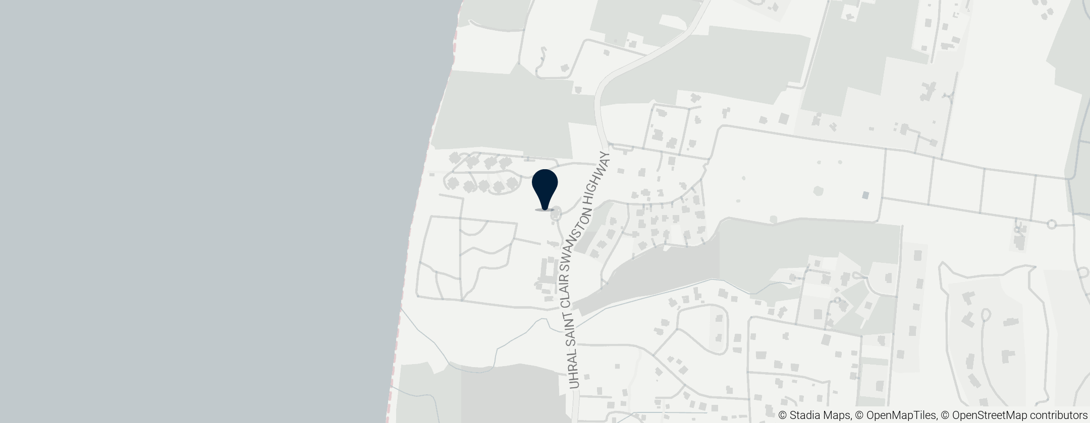 Map of St. Thomas' Lowland Church