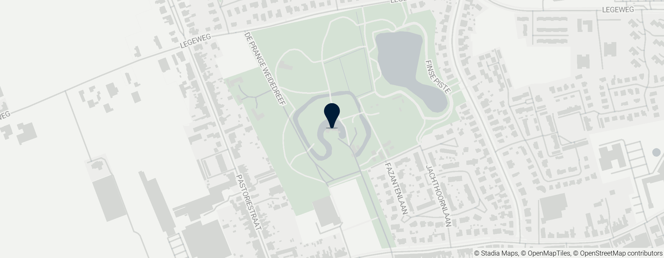 Map of Kasteel Koude Keuken