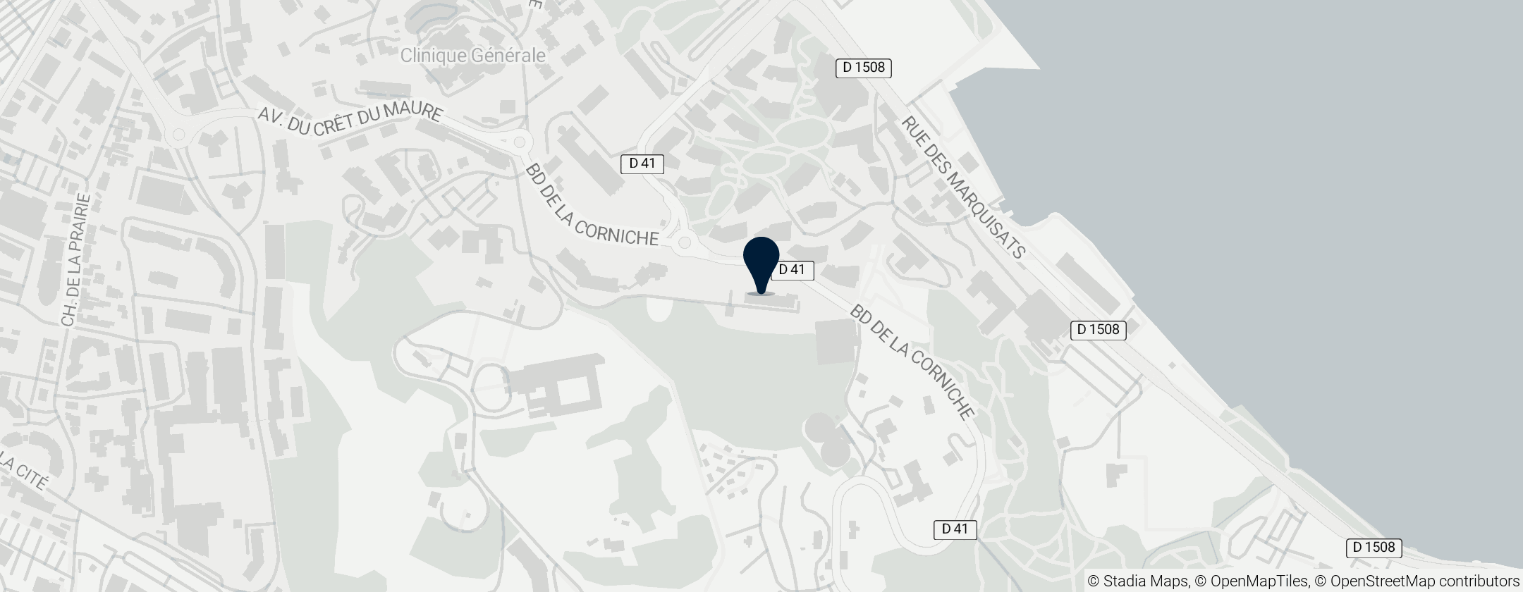 Map of Château de Trésum