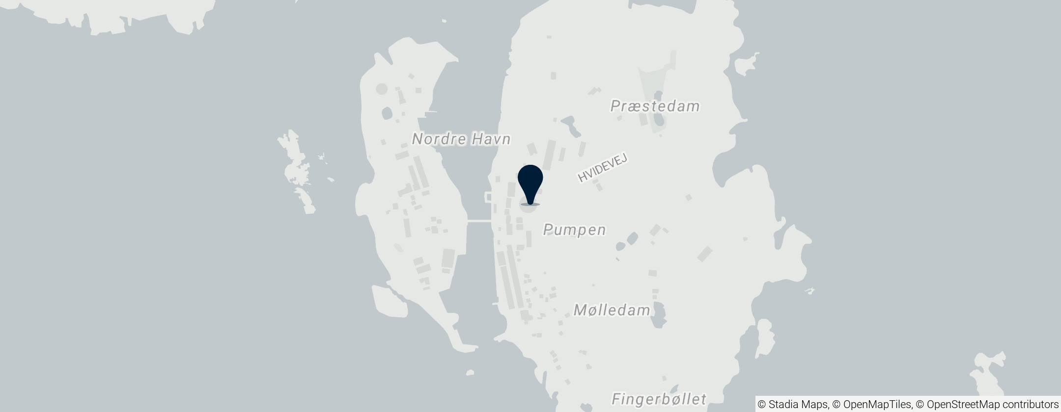 Map of Christiansø Lighthouse