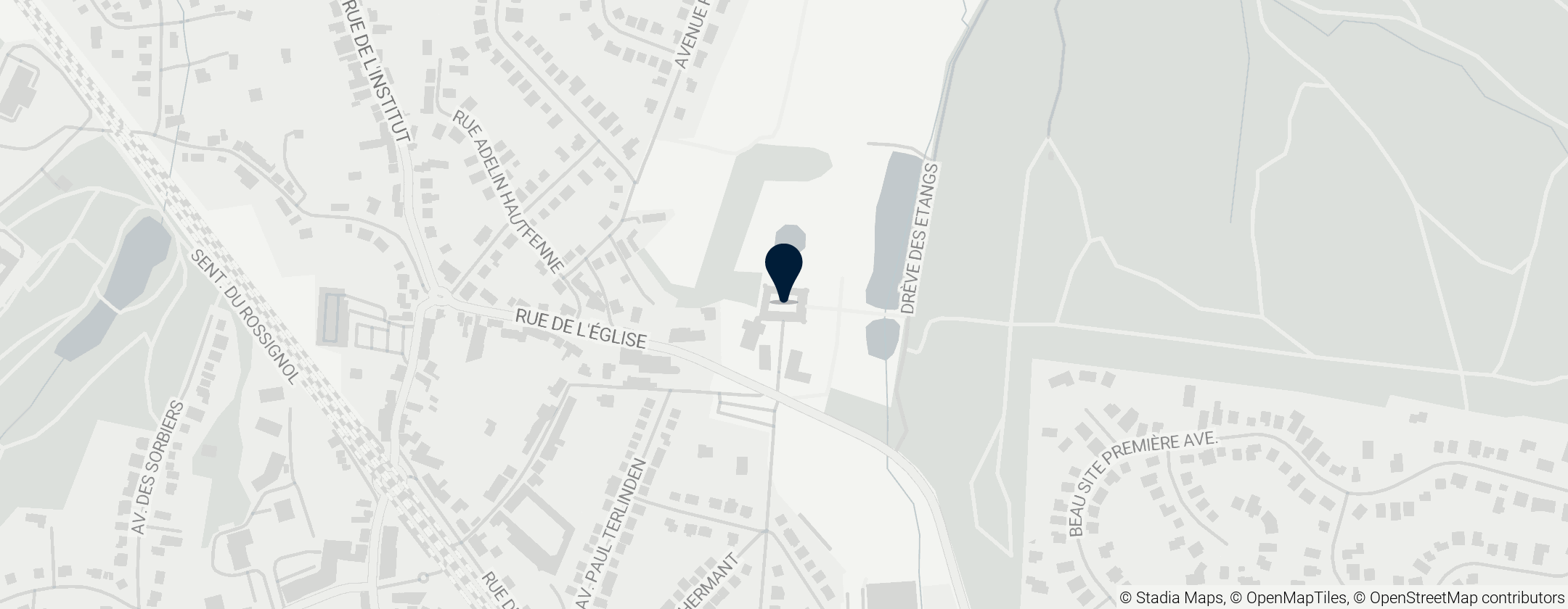 Map of Kasteel van Rixensart