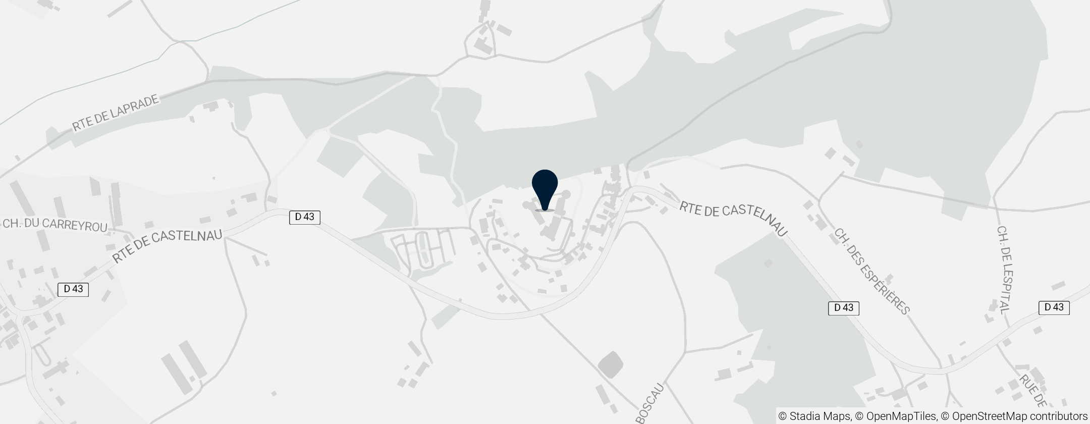 Map of Château de Castelnau-Bretenoux