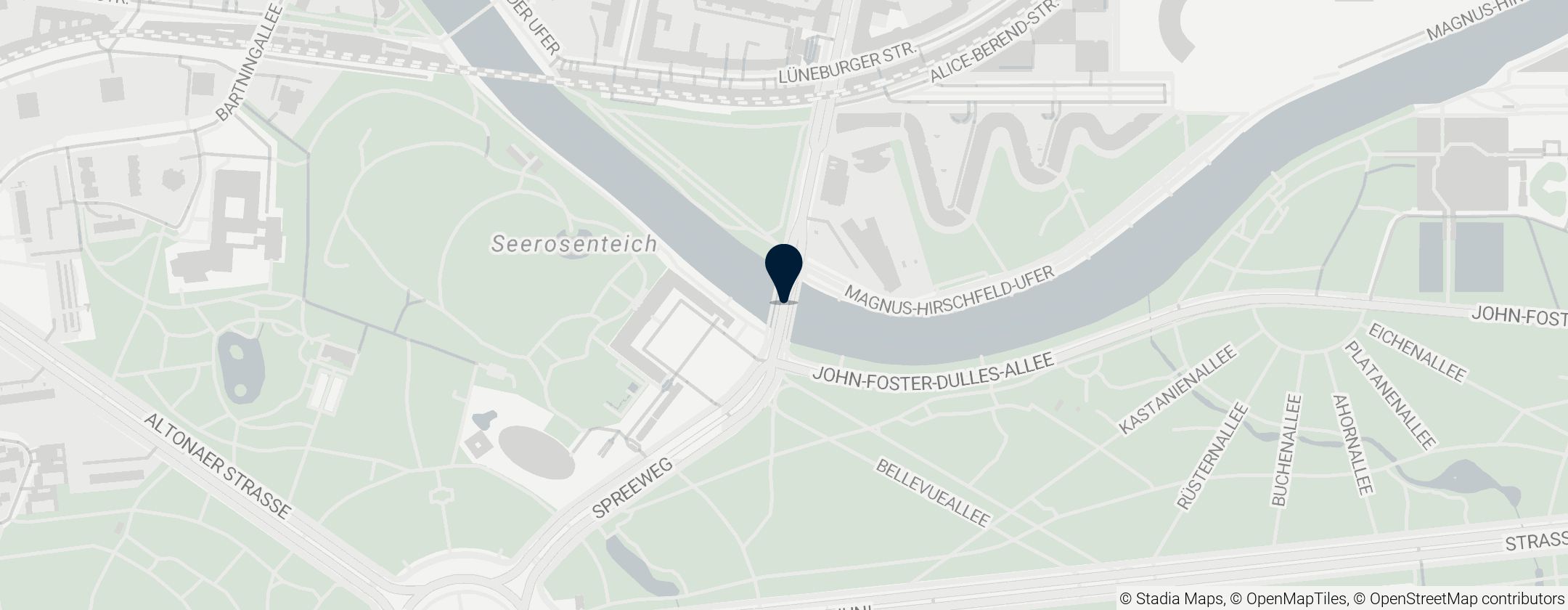 Map of Lutherbrücke