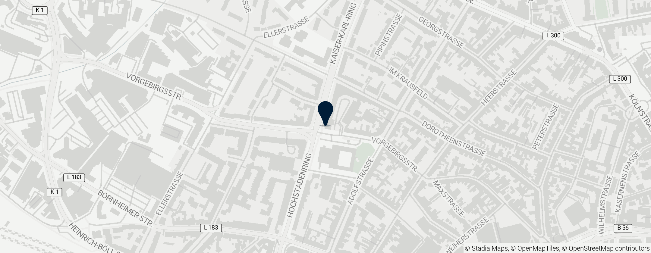 Map of Tuscolo Münsterblick