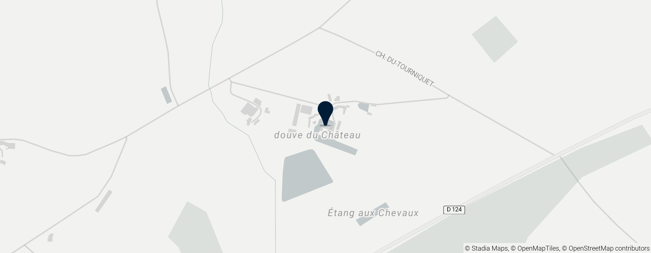 Map of Château de la Sorinière