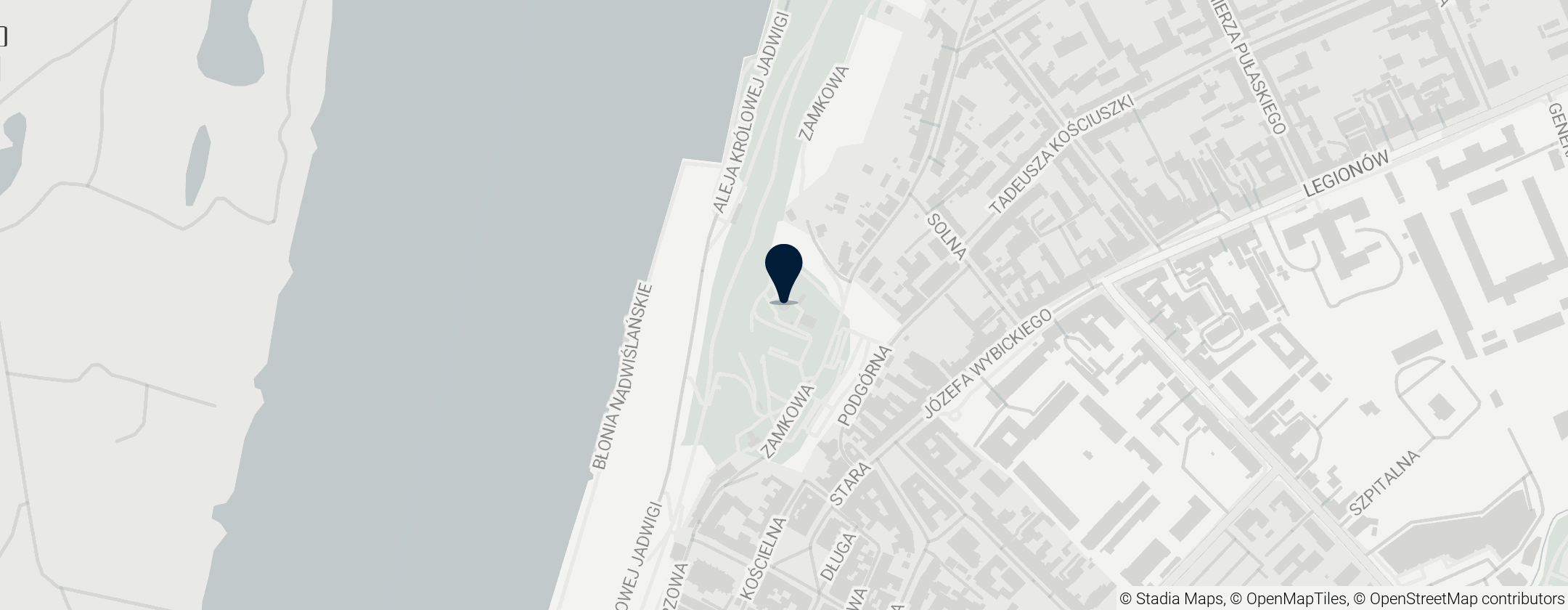 Map of Zamek krzyżacki w Grudziądzu