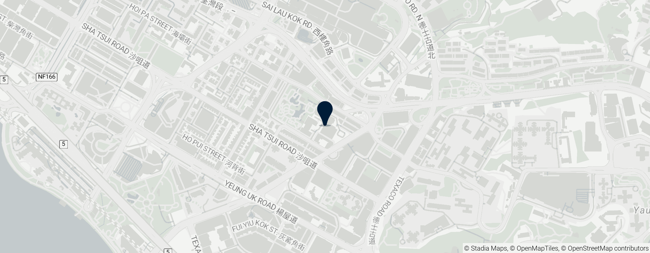 Map of Yan Chai Hospital