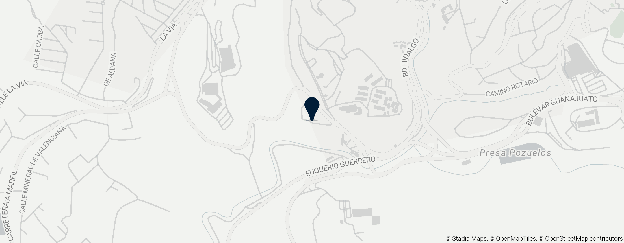 Map of Former House of San Gabriel de Barrera