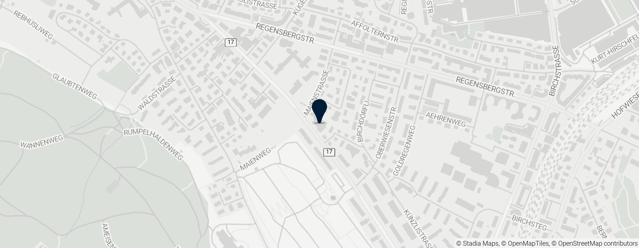 Map of Allerheiligen